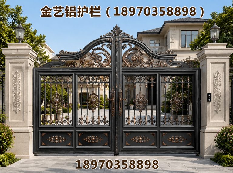 信州区铝艺凉亭展示图